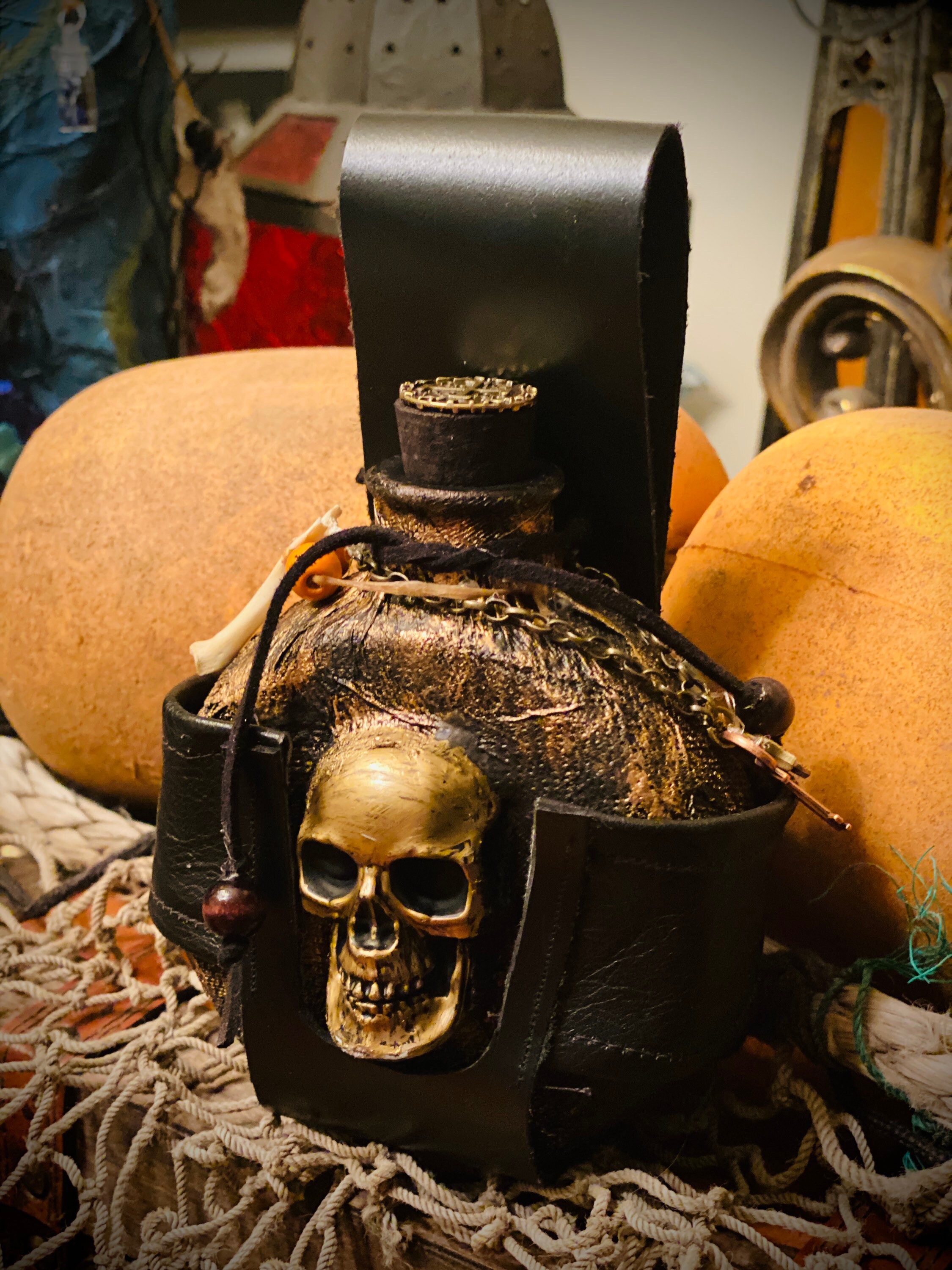 Pirate Rum Flask Etsy