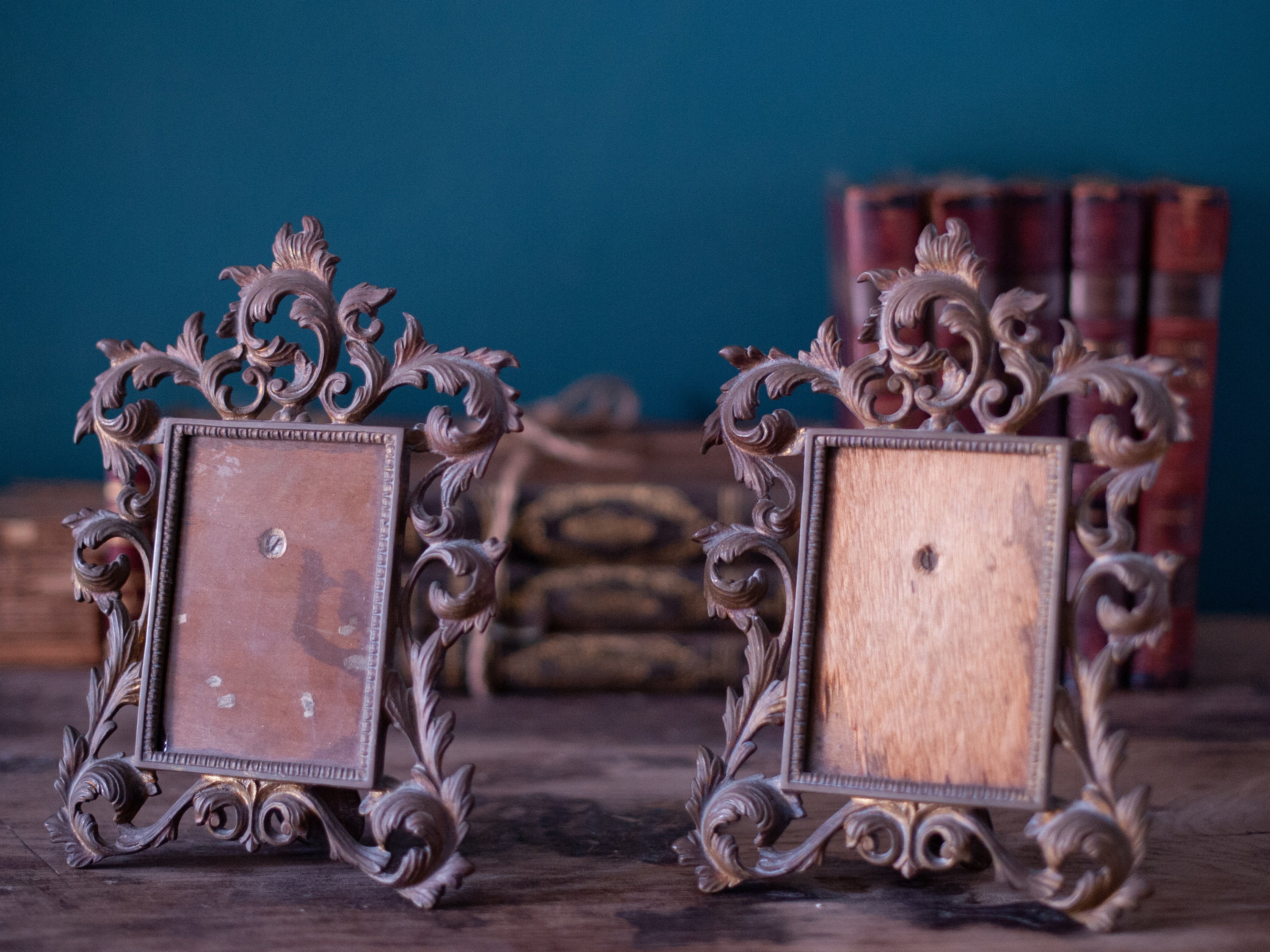 Pair of Vintage Rococo Picture Frames - Etsy