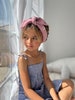Sway Kids / Heatless curling ribbon / Made in USA / Cotton velour / Dusty Rose / Curls / Beachy waves / Beach hair 