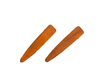 Wood and metal Plastic FREE hair clip