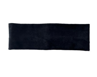 Wide classic Hair Band / Made in USA / Head Band / Ear muffs / Black