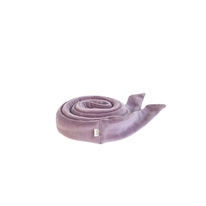 Sway / Heatless curling ribbon / Made in USA / Cotton velour / Lilac / Curls / Beachy waves / Beach hair image 2