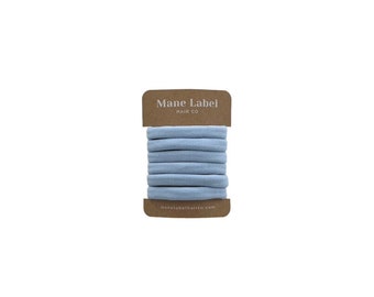 Hair ties / Mane Label custom color to match your Sway / sky blue