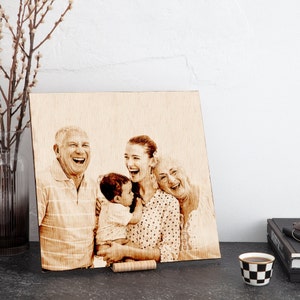 Capture the essence of a photo on wood, ensuring it remains a keepsake for years.