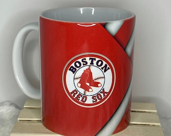 Handmade Boston Red Sox Coffee Mug