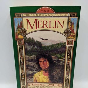 Merlin, Stephen R. Lawhead - The Pendragon Cycle Book Two, 1989 paperback