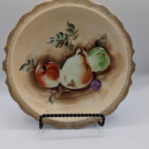 Coupe à fruits Ardco peinte à la main des années 1950, vintage japonais