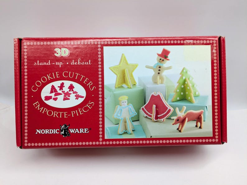 Nordic Ware 3D Christmas Cookie Cutters