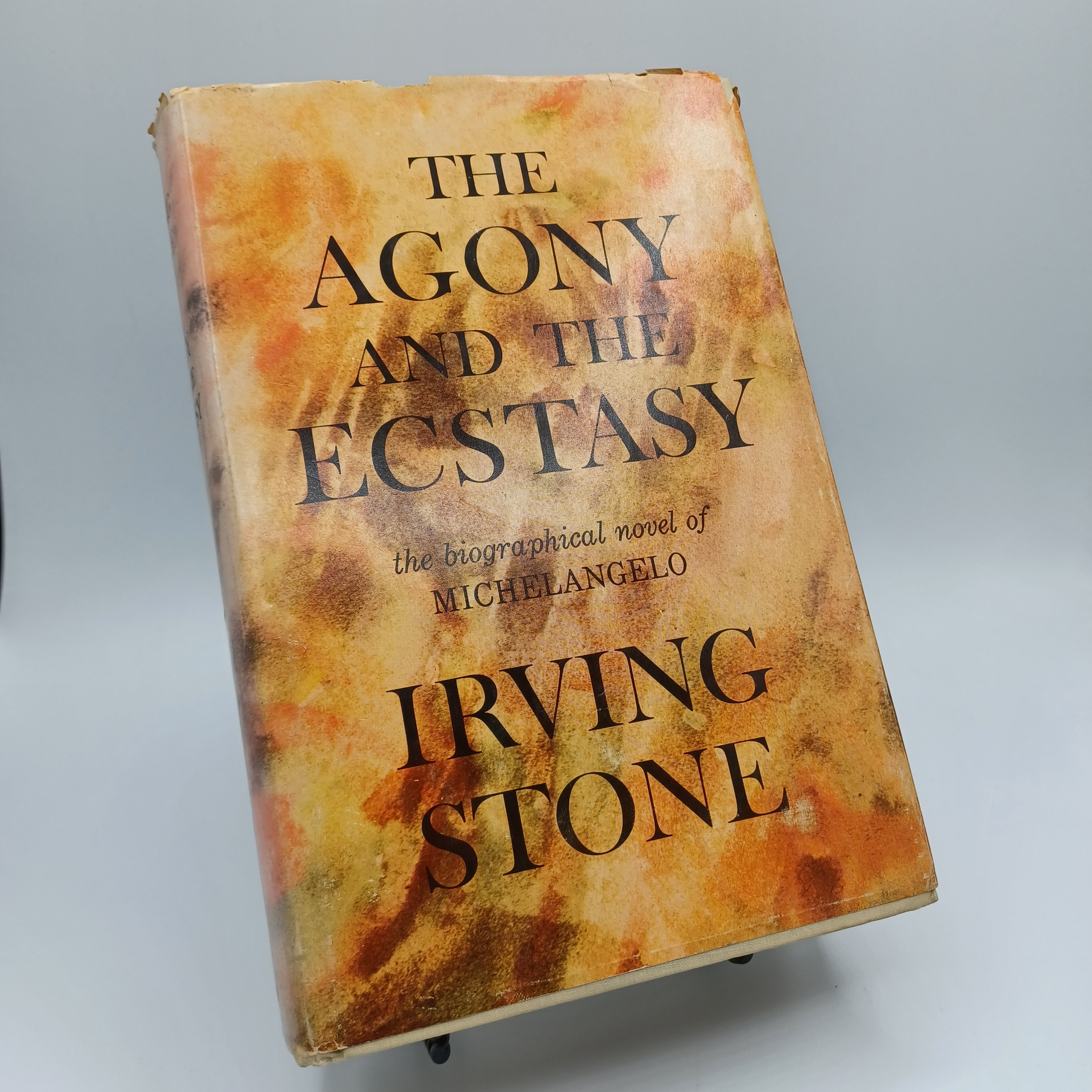 The Agony and the Ecstasy - Signed First Edition - Etsy