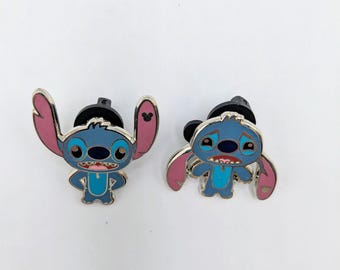 Stitch Disney Enamel Trading Pins, Set of 2
