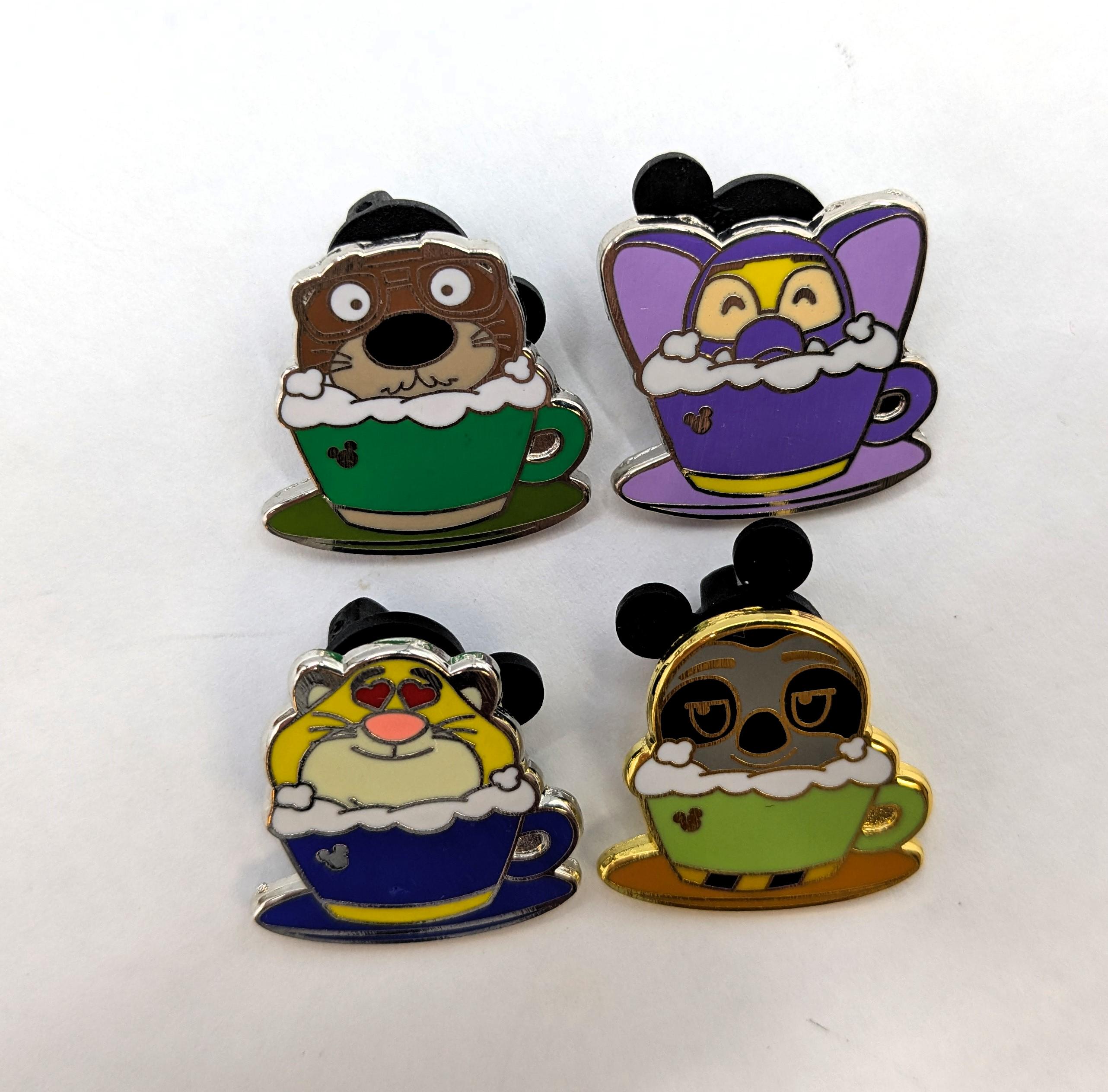 Zootopia Latte Collection Disney Enamel Trading Pins, Set of 4 - Etsy