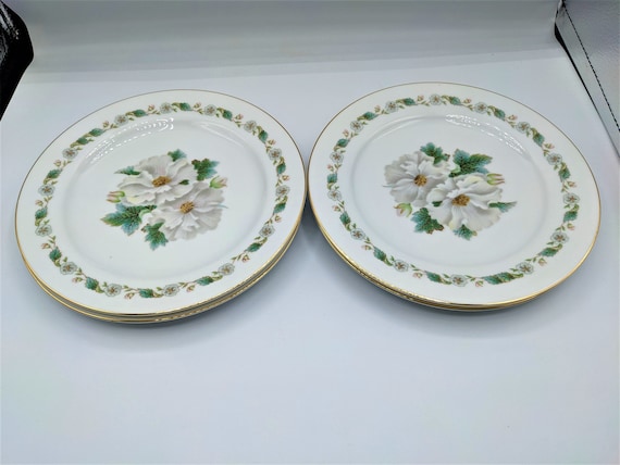 Vintage 1950's Noritake Magnolia Salad or Dessert Plates ()set of