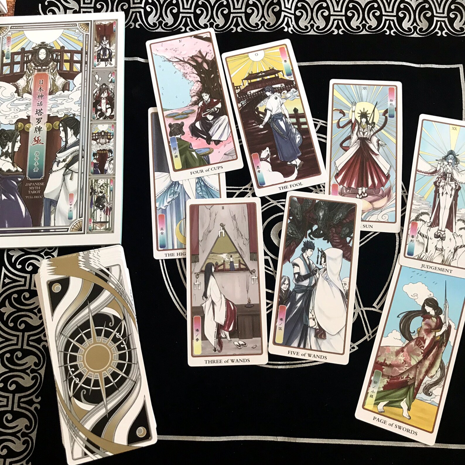 Japanese Mythology Tarot Deck Etsy