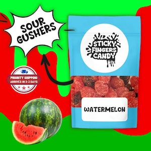 The Best TikTok Sour Watermelon Gushers - Half Pound Gushers