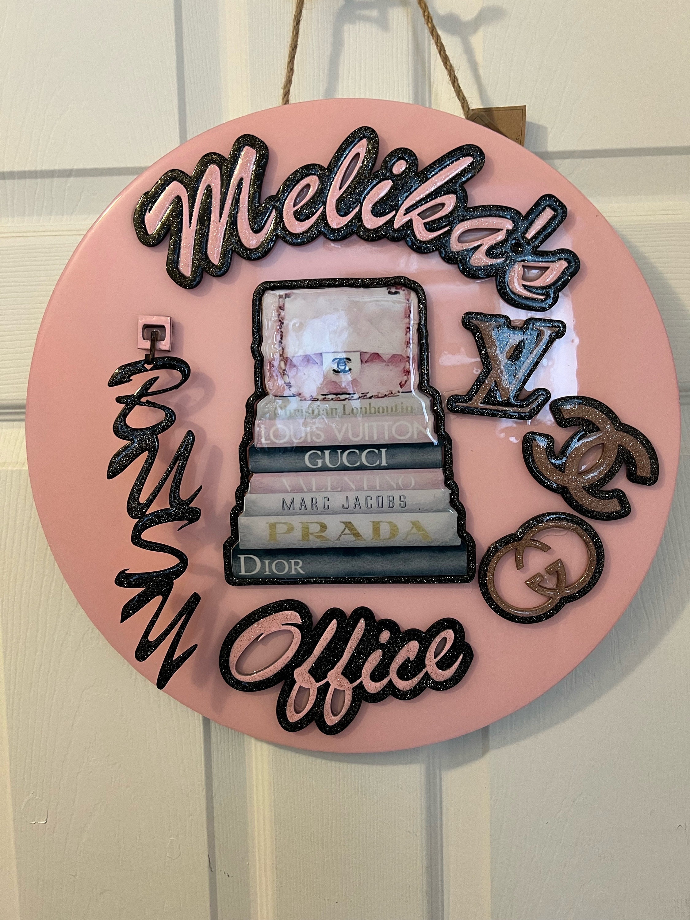 Personalized Door Name Sign main image 1