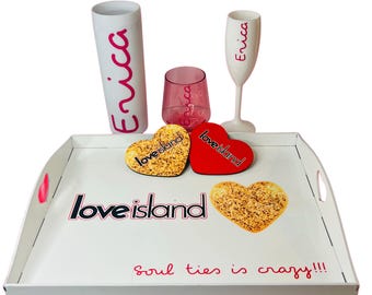 Ensemble de plateaux de service Love Villa