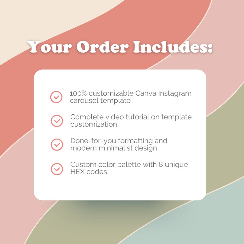Instagram Carousel Template for Yoga Teachers | Social Media Pack ...