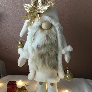 Winter Holiday Gnome,Christmas Decor, Christmas Gnome, Farmhouse Gnome,Male,Gnome,Gnomes,Bird,Dove Gnome,Winter Gnome, Fall Gnome, Ornaments