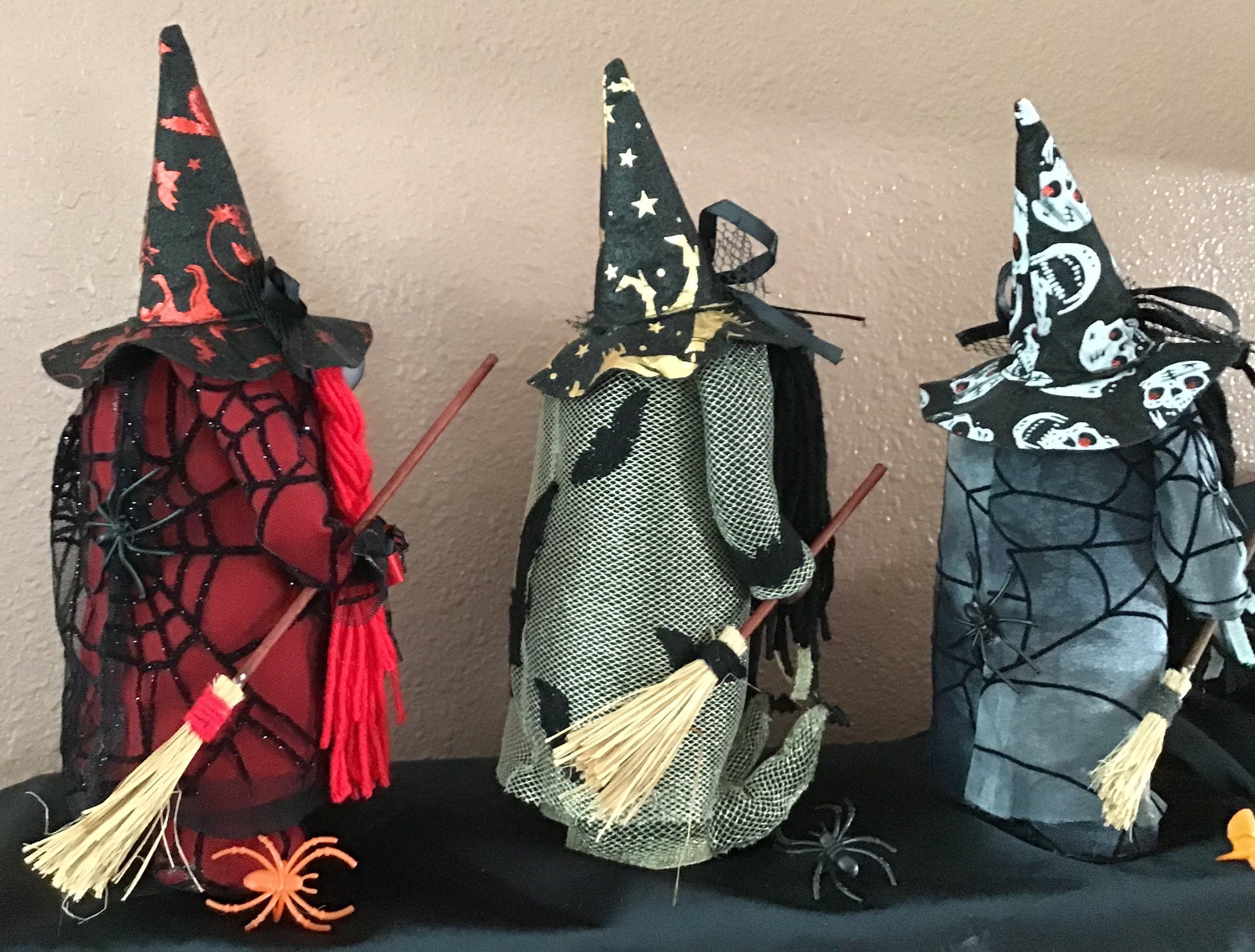 Halloween Wichtel 2er-Set - Kürbis Gartenfiguren 30cm, Deko Für Haus & Garten