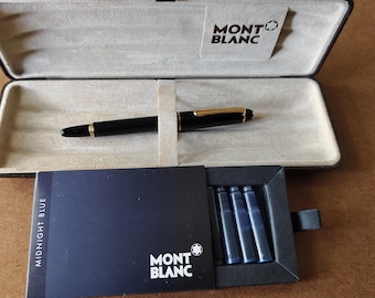 Authentic Vintage Montblanc meisterstuck 114 Mozart 14K 585 M nib fountain pen