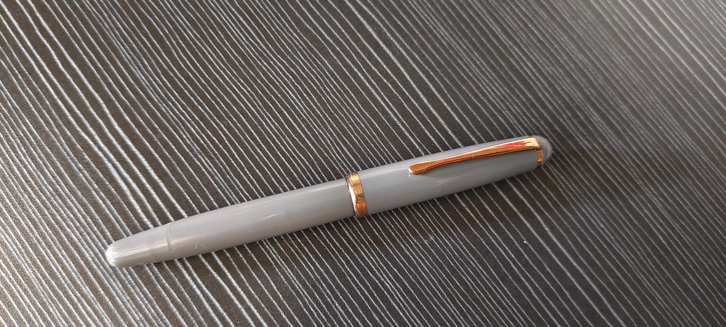 本物のヴィンテージ モンバンク No.344 1960年代 14K EF ペン先 万年筆