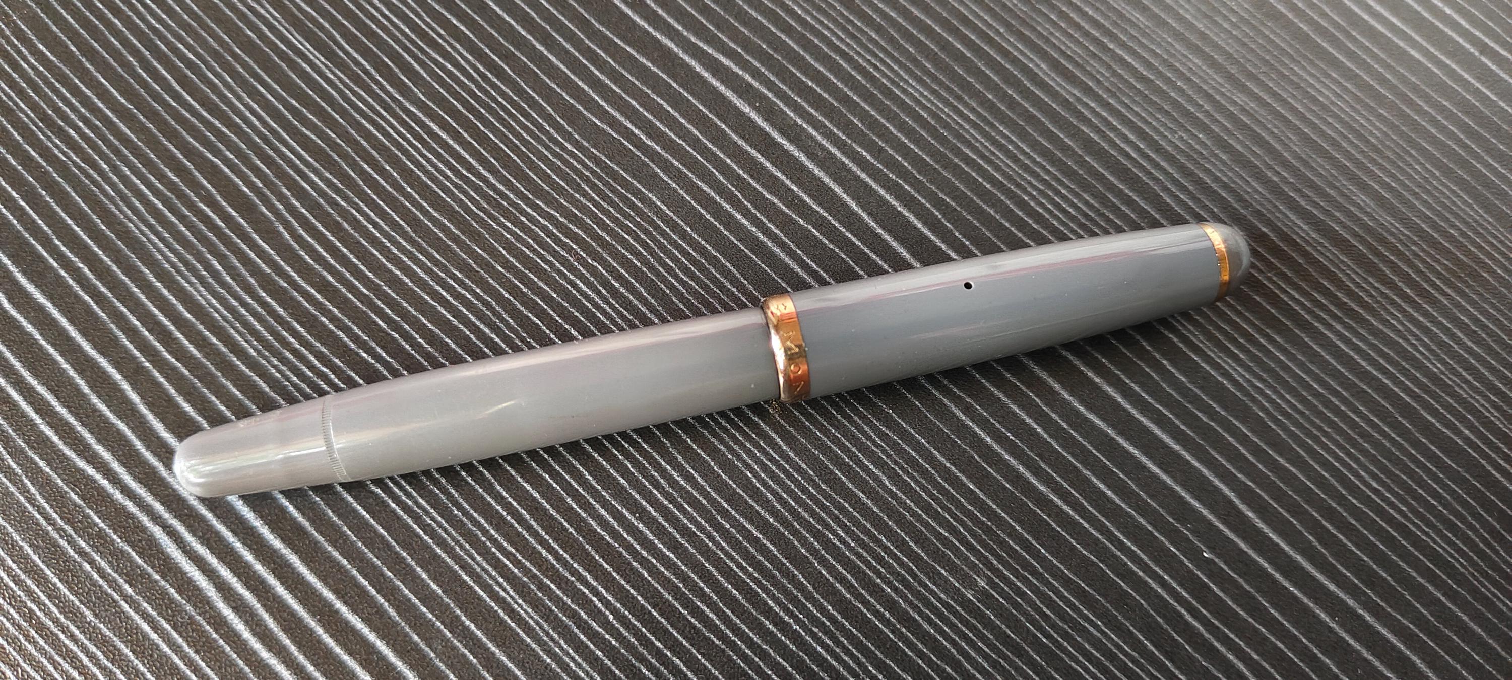 本物のヴィンテージ モンバンク No.344 1960年代 14K EF ペン先 万年筆