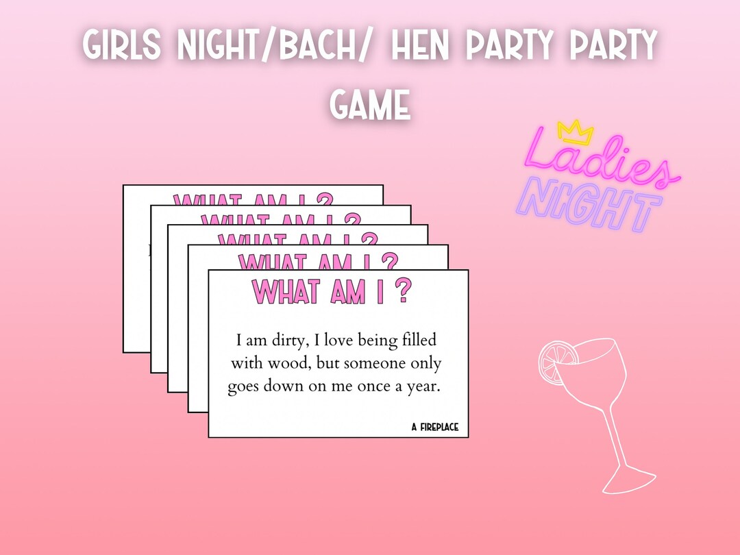 Hen Party Games, Rude Riddles, Dirty Rude Hen Games, Bridal Shower ...