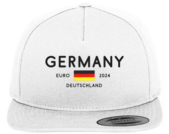 Germany EURO 2024 - Premium Snapback | Deutschland Fan | Eurocup 2024 Deutschland | Cooles Cap | Fußball Deutschland | Germany Soccer Team