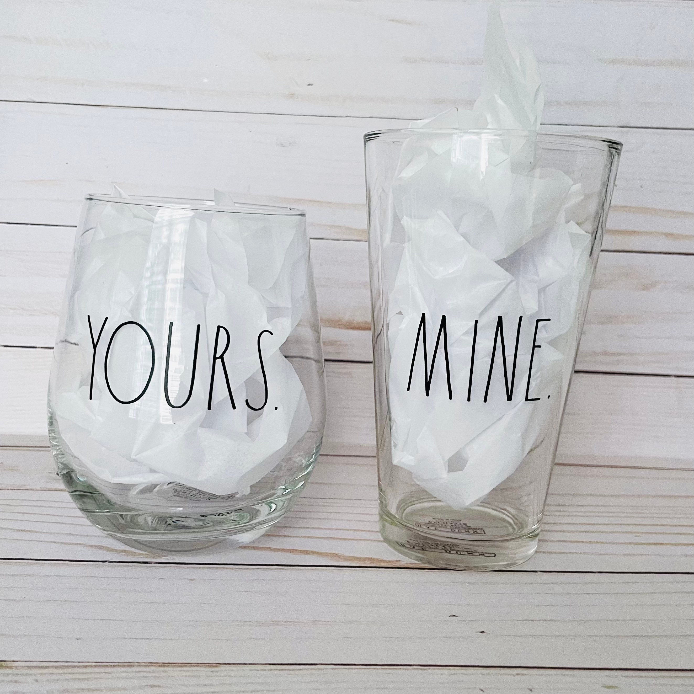 rae dunn team bride wine tumbler