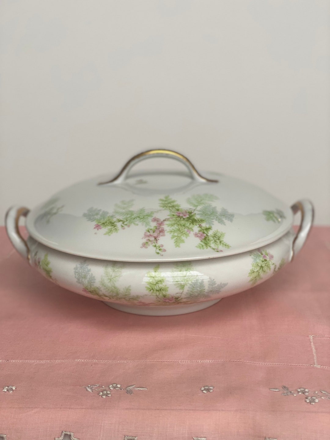 Vintage Limoges Soup Tureen Serving Dish Etsy