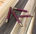 Exotic Purpleheart Wood & Brass Bat/One Hitter Pipe- Choice of 2.5" or 3" Bat