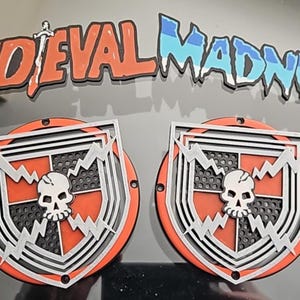 AtGames Legends Pinball 4K - Speaker Grill - Medieval Madness