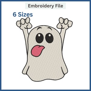 Ghost Halloween  Embroidery Design | Ghost Embroidery Design | Halloween Embroidery Design |  Halloween=Ghost |