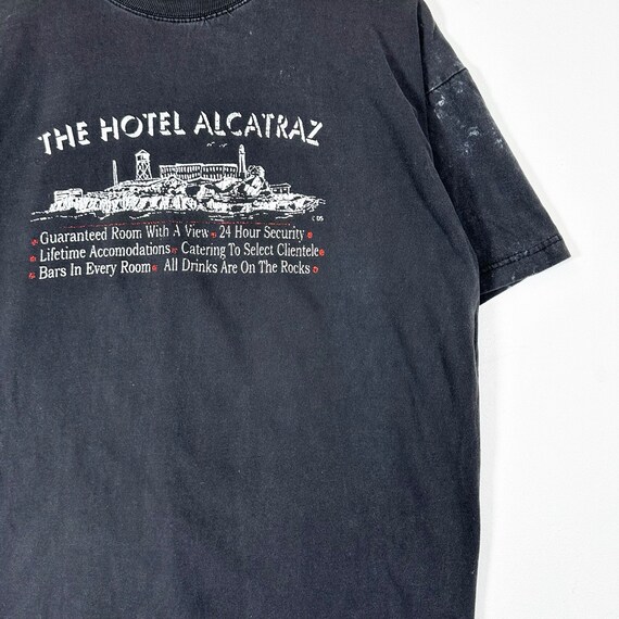 Vintage 00s The Hotel Alcatraz Graphic T Shirt - image 3