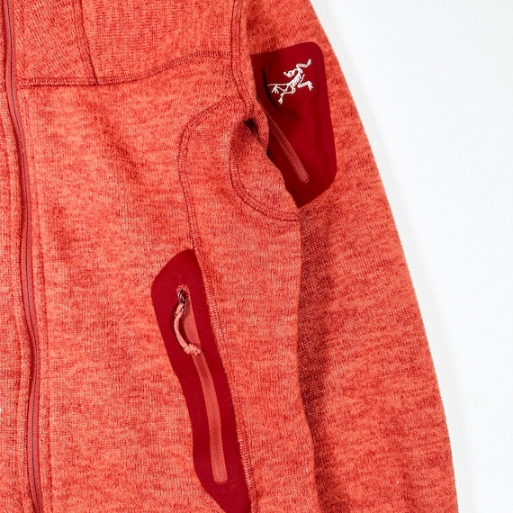 Vintage Streetwear Arc'teryx Fleece Zip Up Sweater - image 3