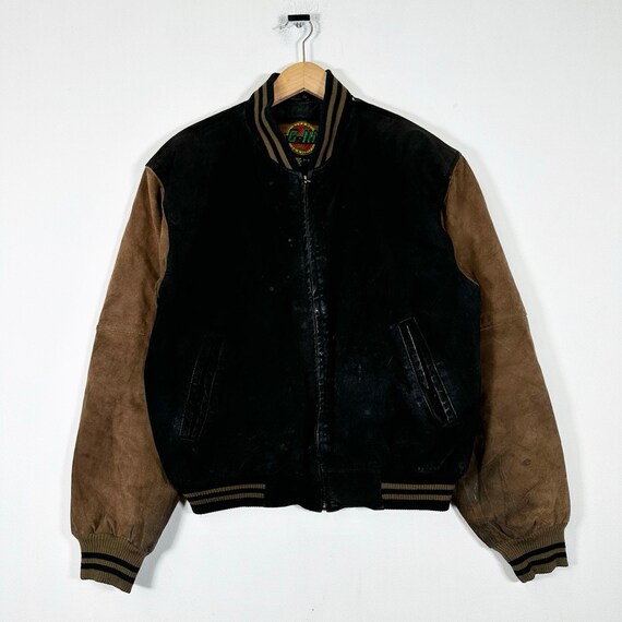 Vintage 90s Pelle Varsity Jacket