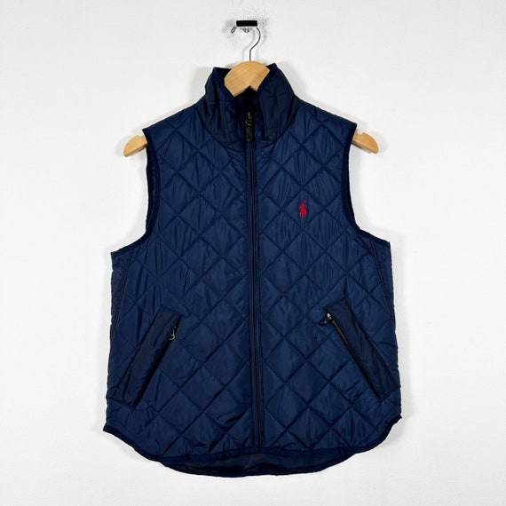 Authentic Quilted Zip Up Polo Ralph Lauren Vest - image 1