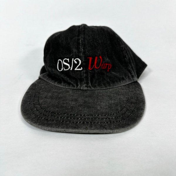 Casquette vintage OS/2 Warp IBM Rare Computer Promo