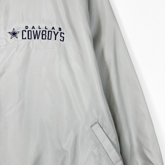 Vintage 90s Dallas Cowboys Rare Pullover Windbrea… - image 3