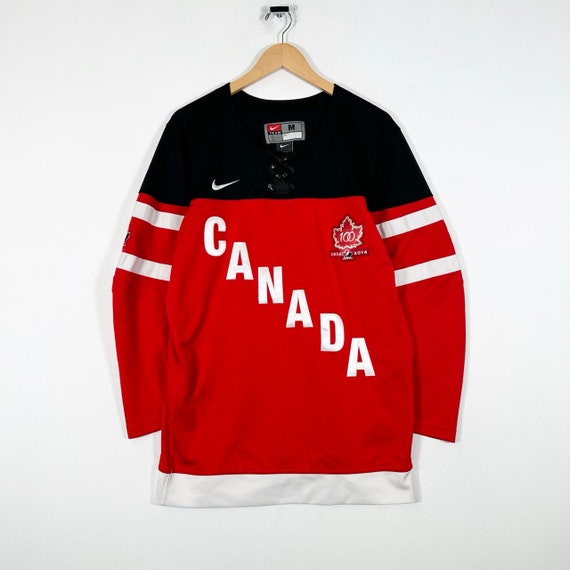 Vintage 2014 Team Canada Nike Team IIHF Hockey Jer