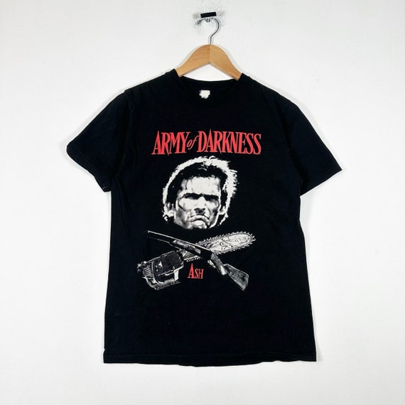 Vintage 00s Y2K Army of Darkness Ash Graphic T Shi