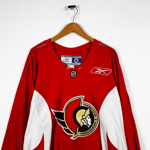 Vintage 90s Reebok Ottawa Senators NHL Warmup Jer… - image 2
