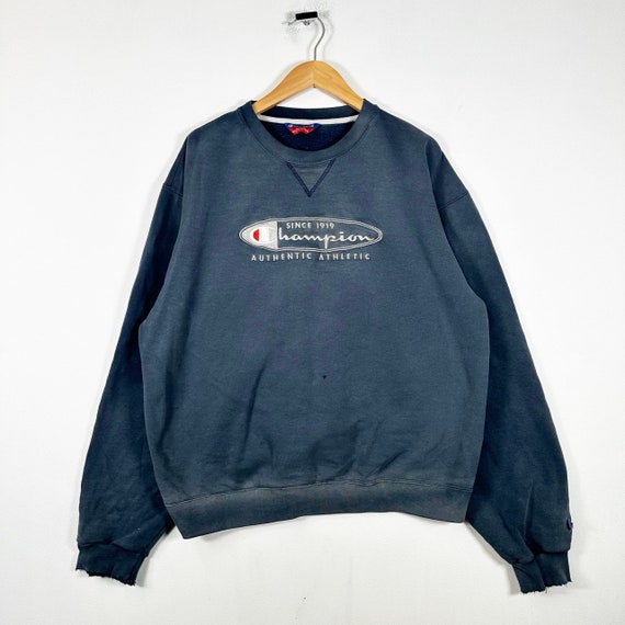 Vintage 90s Champion Authentic Athletic Heavy Embr