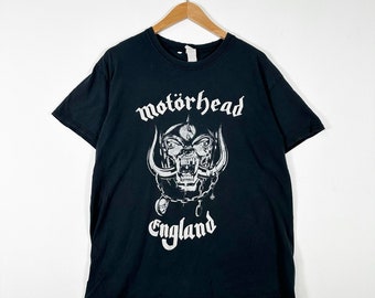 Vintage 00s Y2K Motorhead England Graphic T Shirt