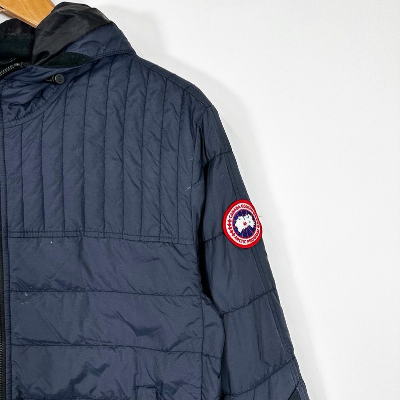 Vintage Authentic Canada Goose Down Quilt Jacket Etsy Canada