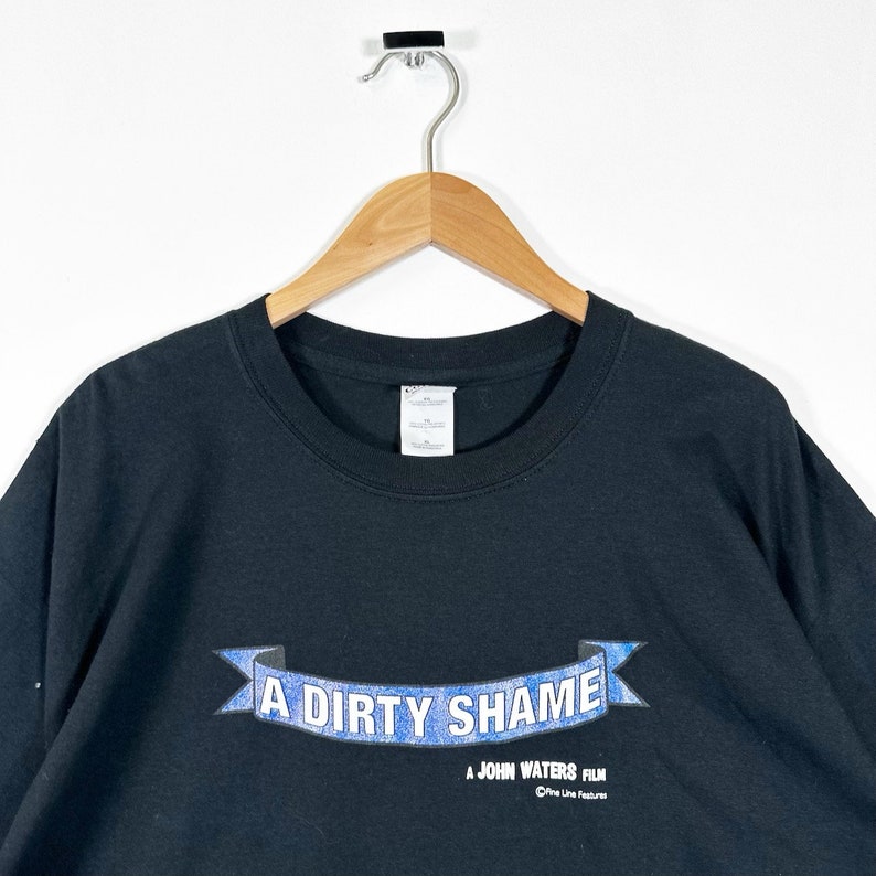 Vintage John Waters A Dirty Shame Cult Classic Graphic Tee Etsy