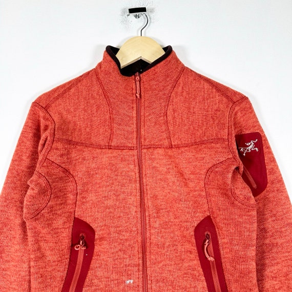 Vintage Streetwear Arc'teryx Fleece Zip Up Sweater - image 2