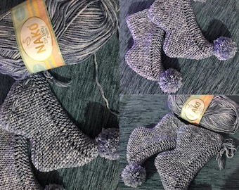 Nako Elit Baby Muare Yarn | Soft Anti-Pill Acrylic Knitting Crochet (100g 250m)