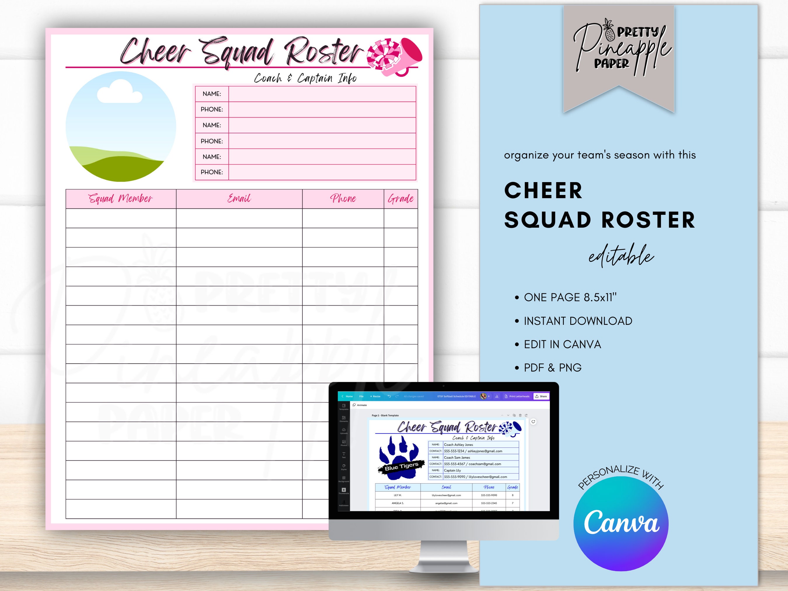 bearbeitbare-cheer-squad-roster-vorlage-cheerleading-team-etsy-de