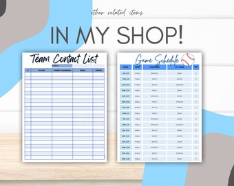 Editable Baseball Calendar Template, Instant Download Practice Games  Schedule Baseball Season, Fillable Printable, Team Mom, Coach Planner -  Etsy Norway